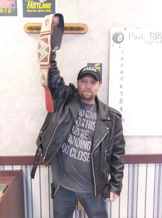 Sean "Shorty" Kramer, Pool Tournament Champion
